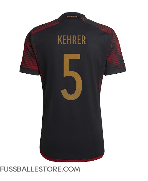 Günstige Deutschland Thilo Kehrer #5 Auswärtstrikot WM 2022 Kurzarm